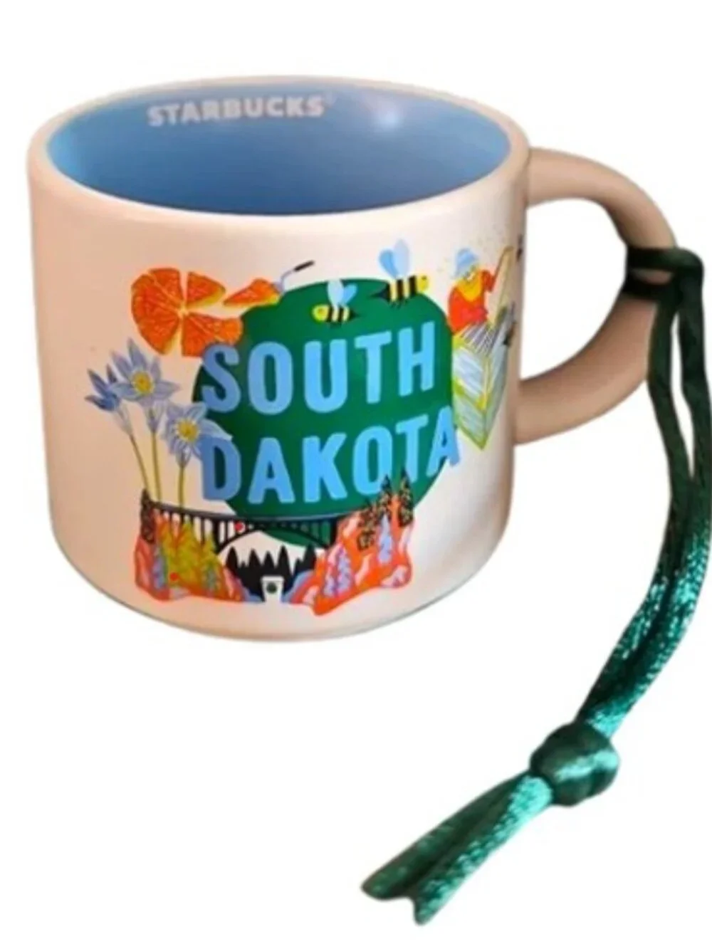 NIB Starbucks South Dakota Discovery Series 2 oz Espresso mug / Ornament